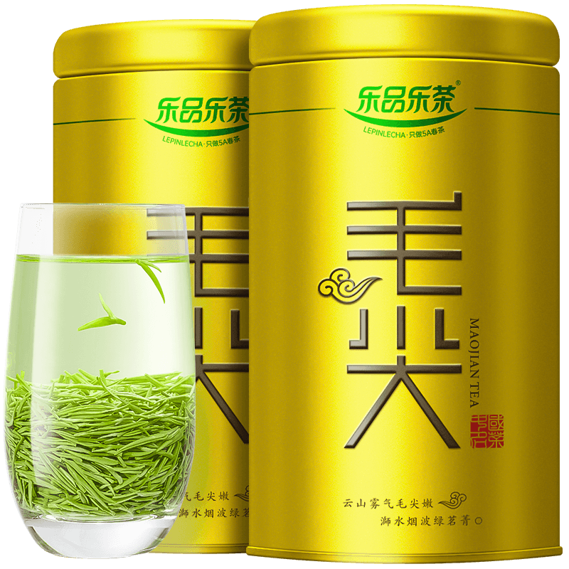 乐品乐茶特级毛尖绿茶2025新茶正宗明前特级春茶嫩芽鲜爽型茶叶自己喝250g