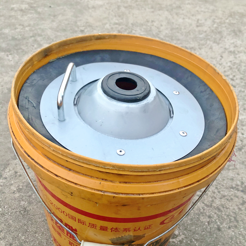 惠利得气动黄油枪皮碗20升高压注油器压油盘30升可放桶打黄油机吸盘