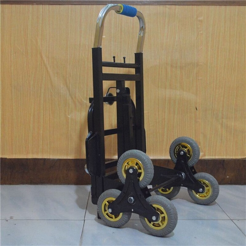 上楼梯神器搬货非电动爬楼梯机车六轮大轮载重王拖车手拉车搬运上 300