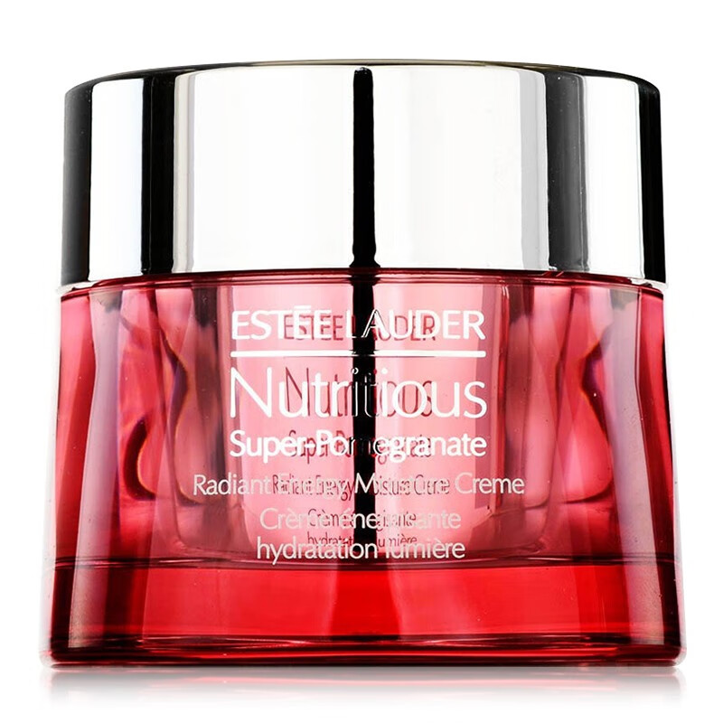 雅诗兰黛esteelauder鲜活亮采红石榴面霜50ml