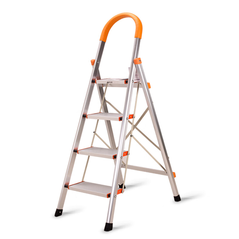 奥鹏铝合金折叠梯子
