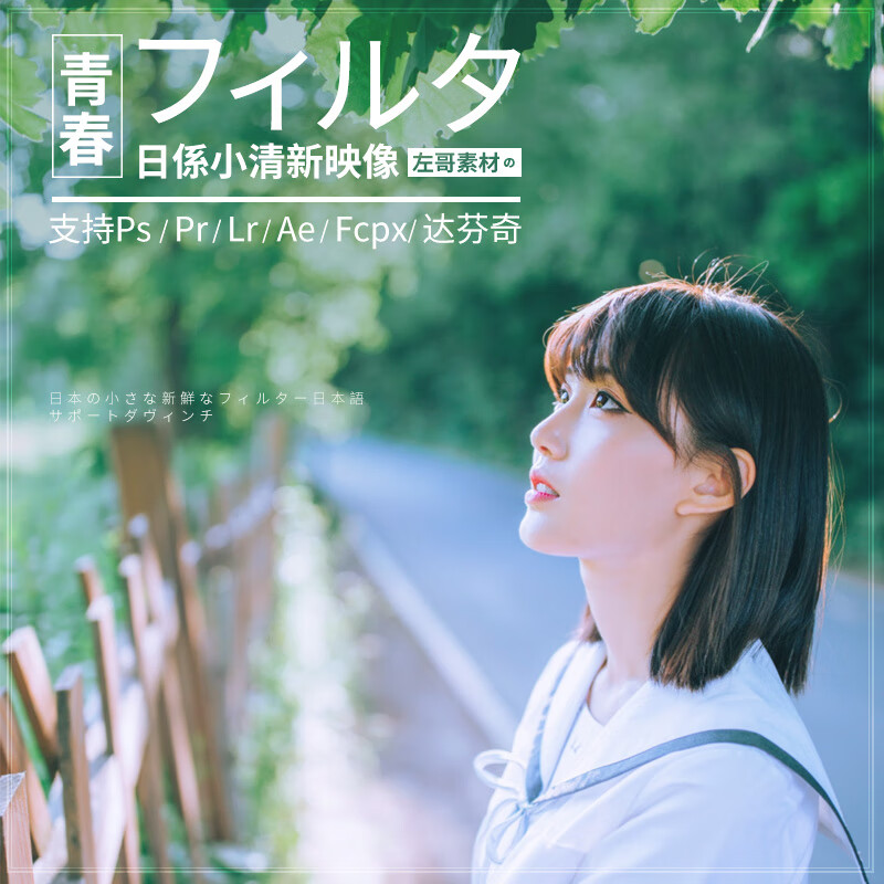 ps调色日系预设lr预设小清新lightroom滤镜人像写真照片摄影后期 标准
