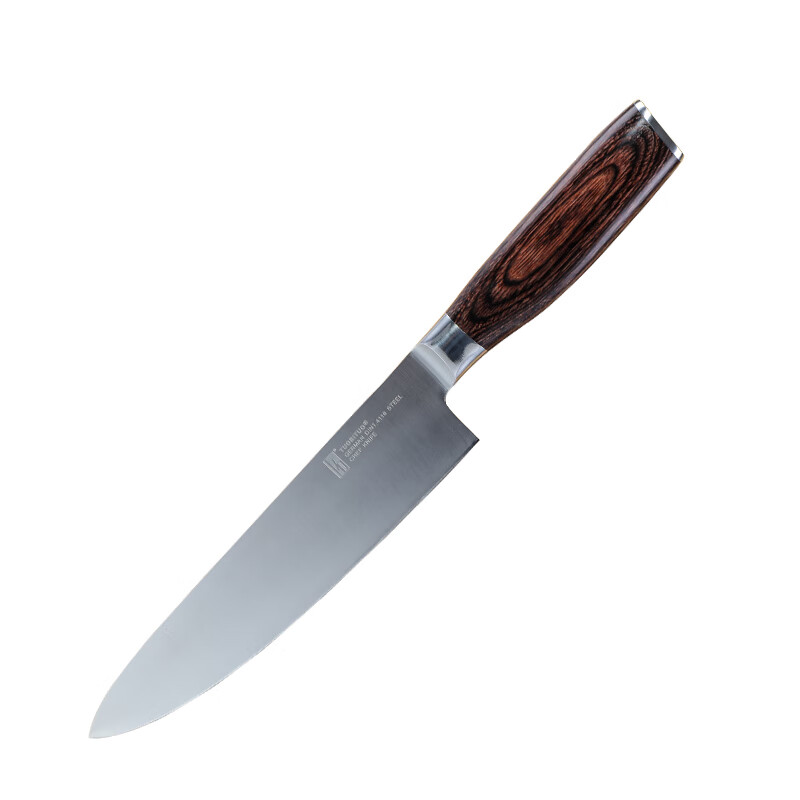 拓（TUOBITUO）墨鱼水果刀德国钢削皮刀具瓜果万用刀料理刀切肉切片刀多功能小刀 墨鱼厨师刀