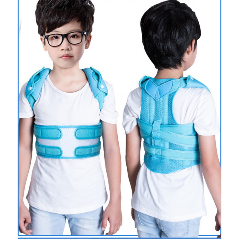 儿童腰椎矫正器医用 3-12岁儿童驼背脊椎矫正器脊柱侧弯纠正带小孩