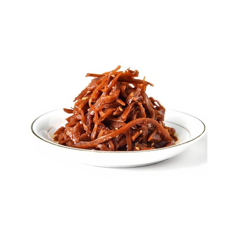 虎钢馋手工芥菜丝酱疙瘩丝五香大头菜咸菜丝袋装河 五香味甜一点250克