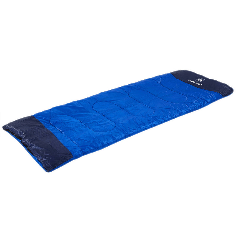 骆驼配件户外睡袋旅行露营单人保暖隔脏睡袋夏秋室内外加厚双拼 彩兰