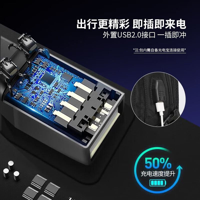 SWICKY瑞士商务电脑双肩包男士大容量笔记本电脑包通勤出差背包学生书包 升级版小号【日常通勤上学】 标准