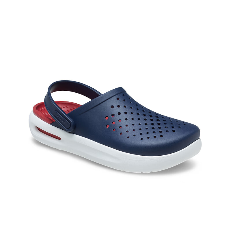 卡骆驰(CROCS)舒乐洞洞鞋沙滩鞋男鞋包头女鞋拖鞋|209964 深蓝色-410 41 /42(260mm)