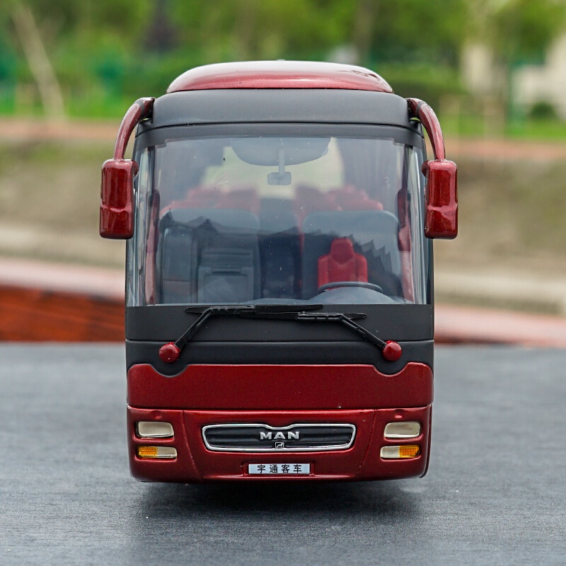 【京闪配送】1:42 宇通客车 man 莱茵之星 zk6120r41 豪华旅游客车