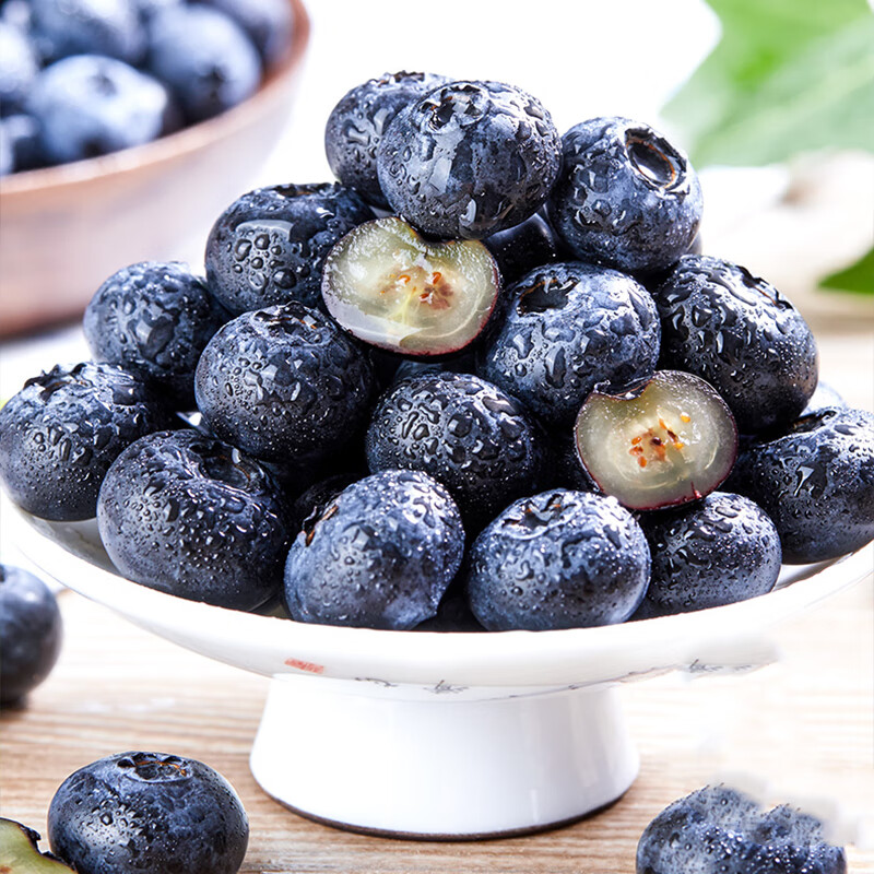 绿相忆L25花香蓝莓现摘云南蓝莓 当季花香蓝莓时令水果蓝莓酸甜果现发 果农推荐100g*6盒-老顾客推荐 严选蓝莓【单果18mm+】