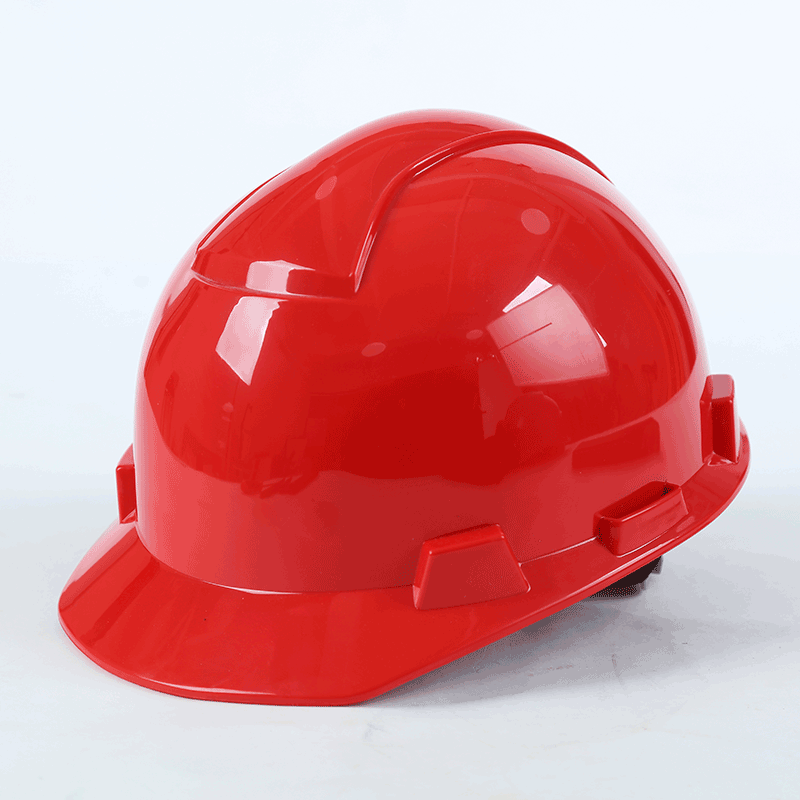 帽电工劳保建筑工程帽工地帽子防砸安全国标透气加厚防护头盔 红色