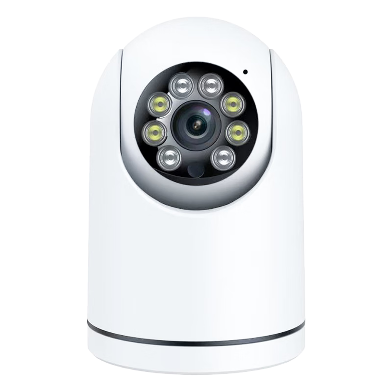 小值 智能看护摄像头  家用监控 双向语音 手机远程观看 E22-W+1080P+白色（全彩版） 不含内存卡
