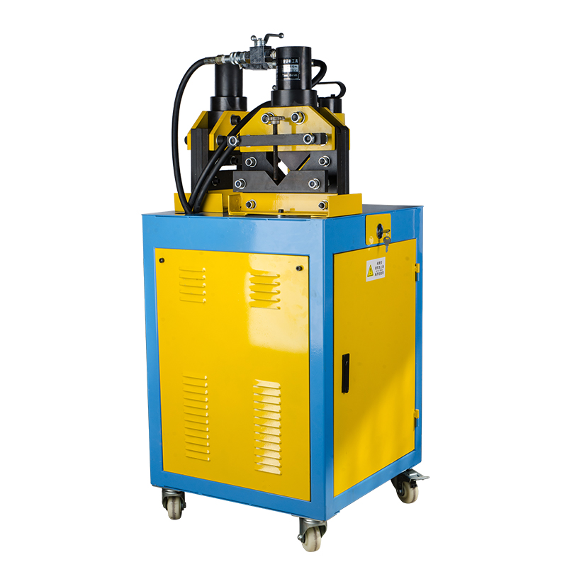 豫泰睿多功能母线加工机小型液压冲孔便携式三合一铜排加工机母排折弯