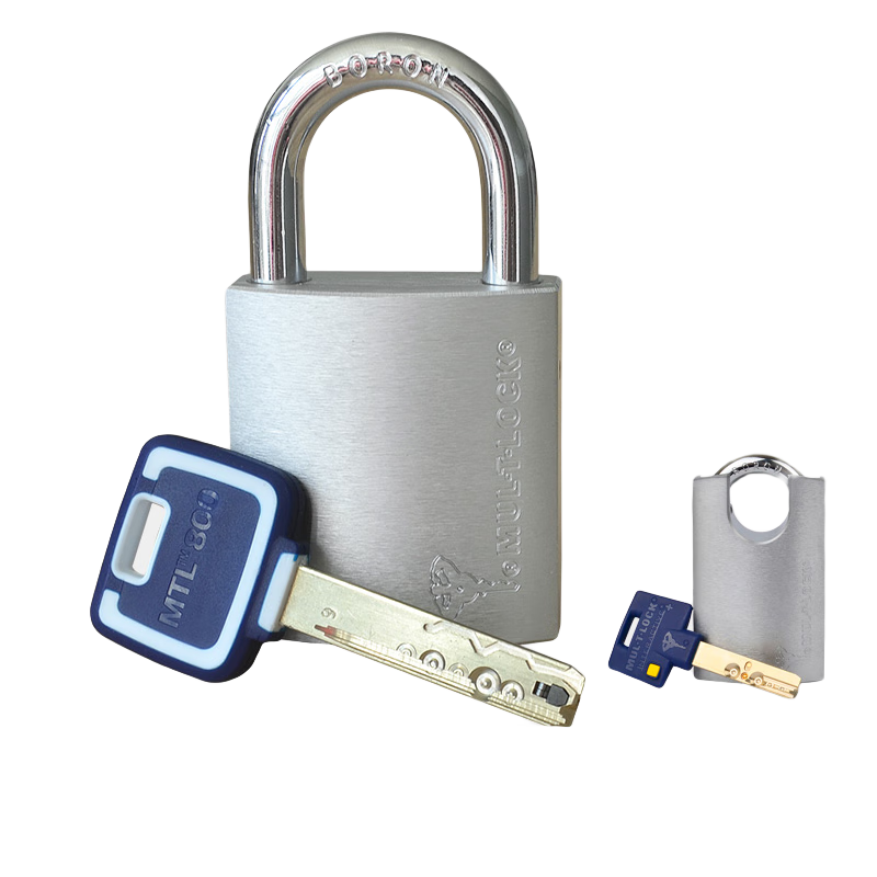 模帝樂(lè )(MUL-T-LOCK)專(zhuān)業(yè)防盜掛鎖進(jìn)口全銅防水防鉆防剪MTL800門(mén)鎖鎖頭商鋪倉庫好鎖具 新MTL800 【標準型】