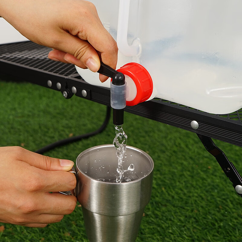 常为者  自驾游折叠饮水桶10l户外露营四角加厚水袋