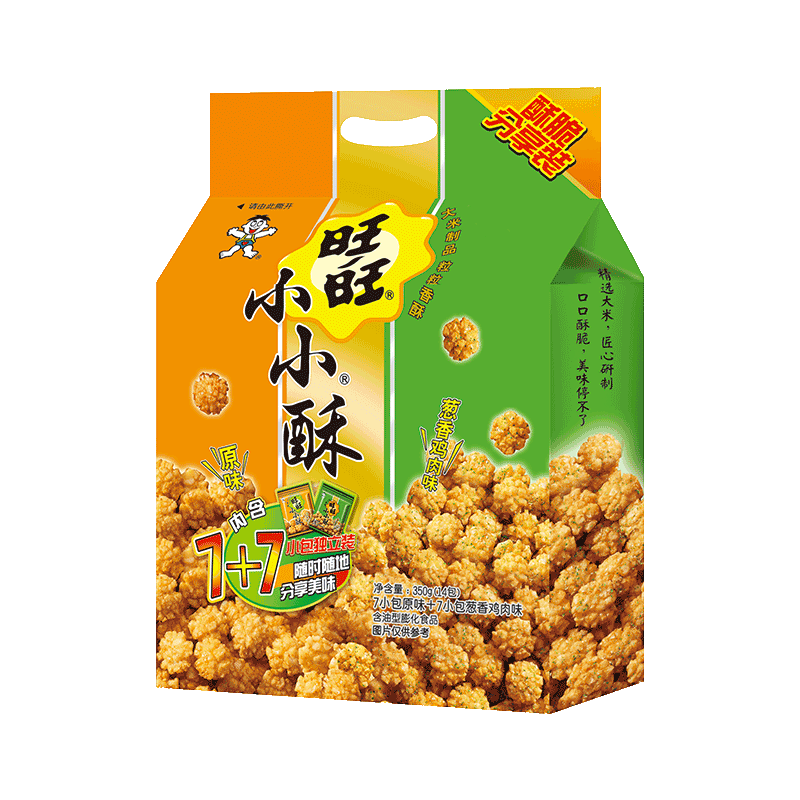 WantWant/���� СС�� ������ʳ ��װ �ۺϿ�ζ 350g