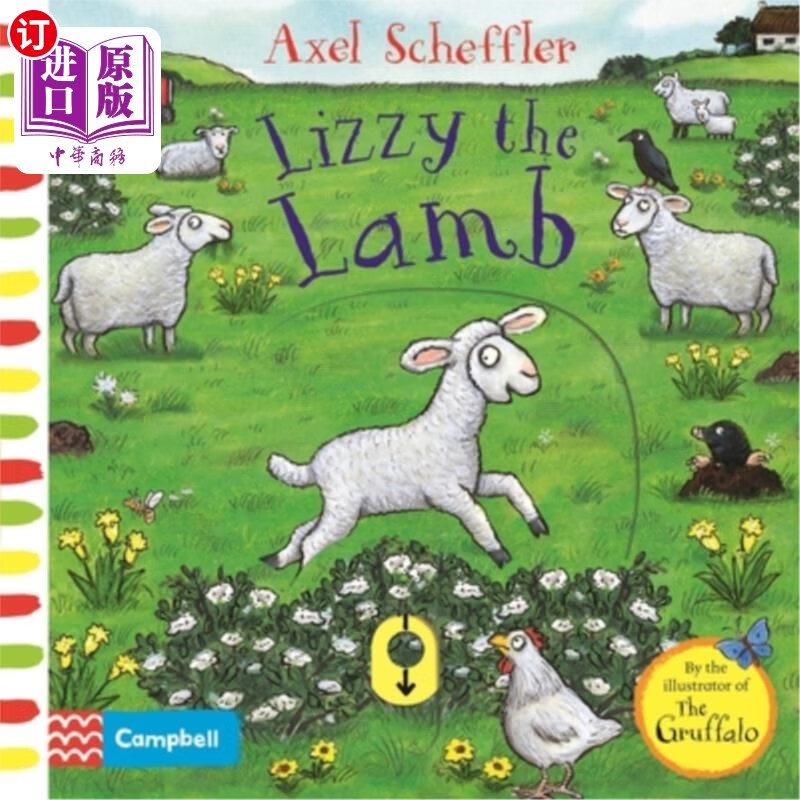 海外直订lizzy the lamb 丽萃羔羊