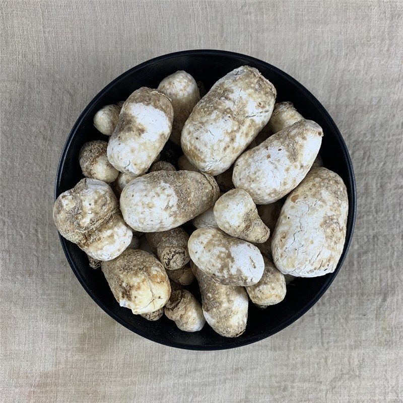药材制白附禹白附整个白香附子去皮蒸 熟附片 炮附片制附片 白附子片