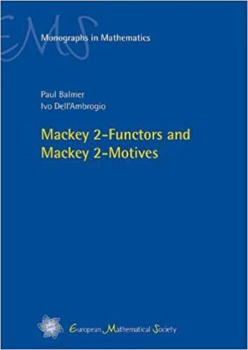 预订mackey 2-functors and mackey 2-motives