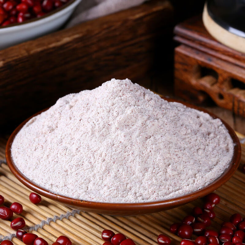 宜享健康红小豆面粉 生红豆粉 生粉五谷杂粮面粉现磨红豆面粉 无添加
