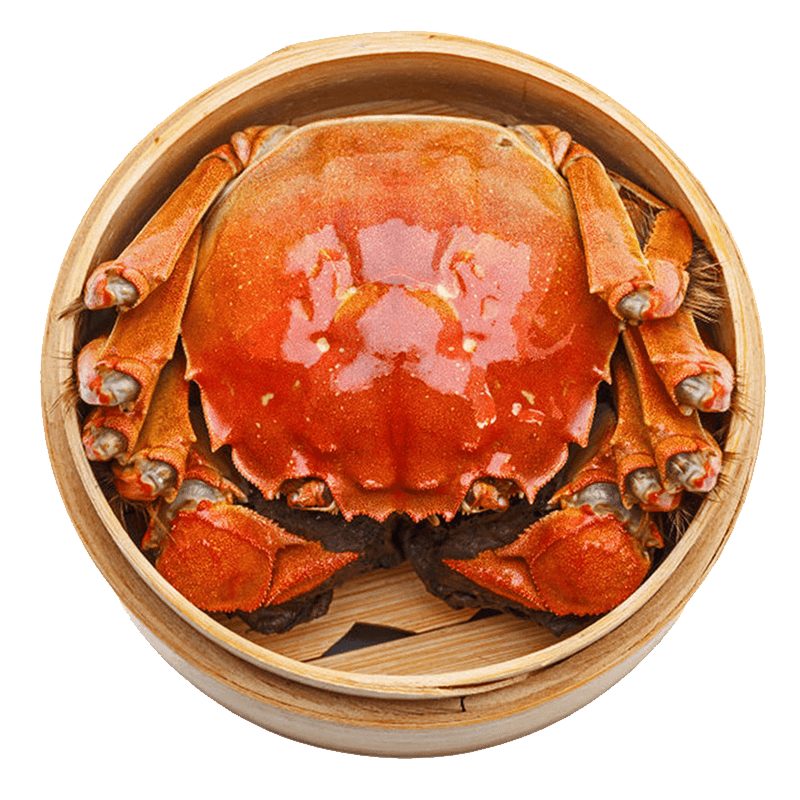【活蟹】漁家师傅优选大闸蟹公5.5-5.8两母4.5-4.8两4对8只螃蟹鲜活生鲜现货中秋礼盒