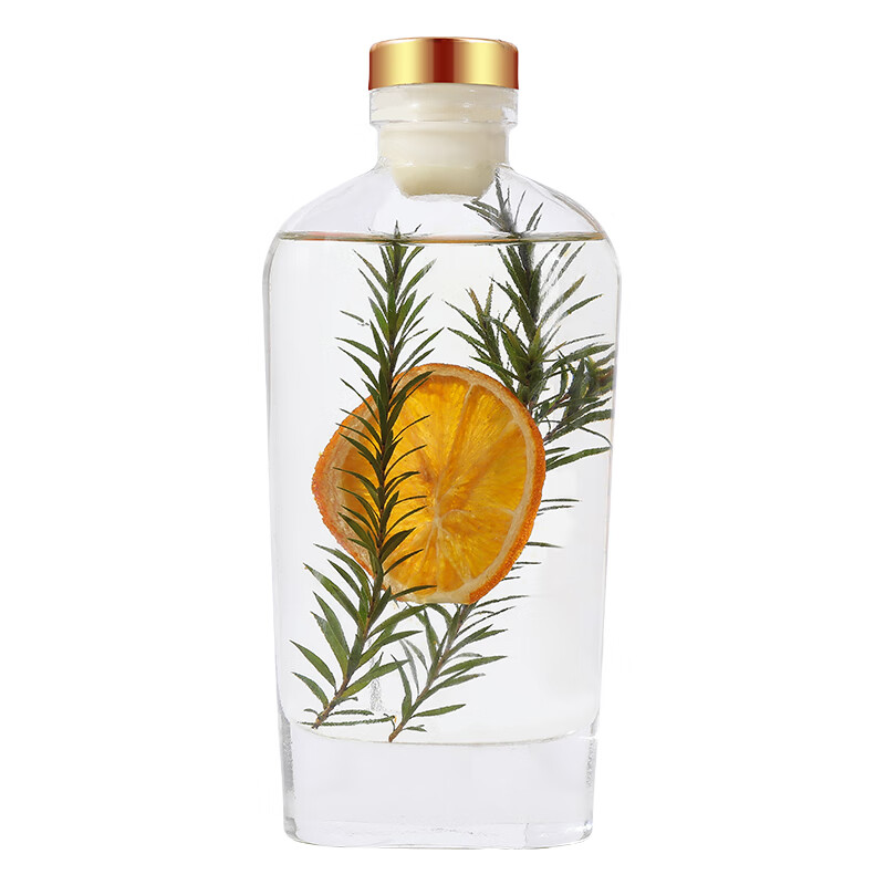 绿之源170ml无火香薰藤条精油空气清新剂家用卧室除味摆件 青柠罗勒