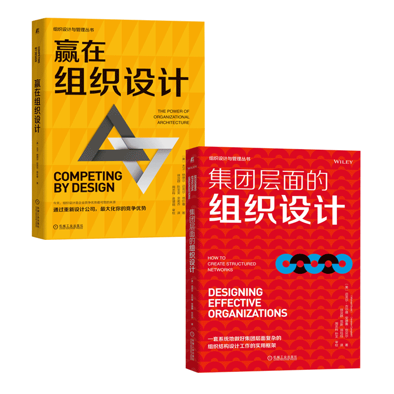 组织设计与管理丛书：赢在组织设计+集团层面的组织设计 之 套装2册