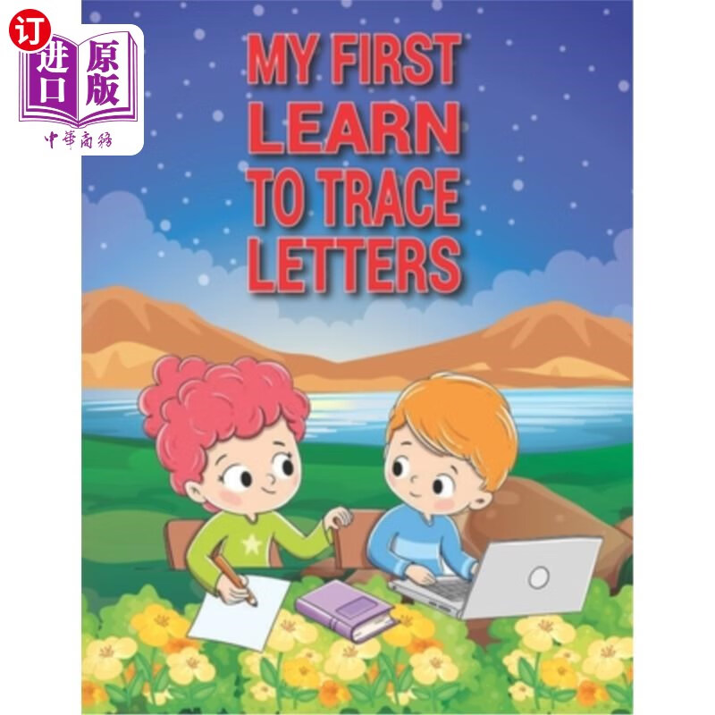 海外直订learn to trace letters: practice for kids with pen contr