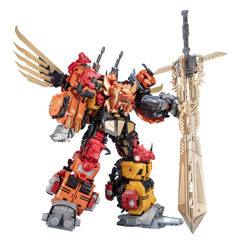 泰霸变形机器人组合合体玩具金刚 男人儿童男孩高端礼物 金宝冲云霄五