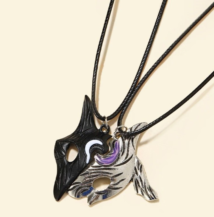 速鸿周边救赎实物lol周边千珏情侣款饰品送女友男友礼物 合金款 物