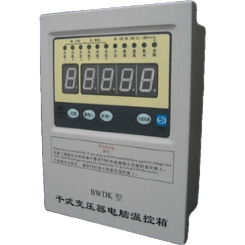 椁俊BWDK-3208E型干式变压器温度控制器电脑温控箱AC220V智能温控仪表 BWDK-3208E控6路风机RS485)