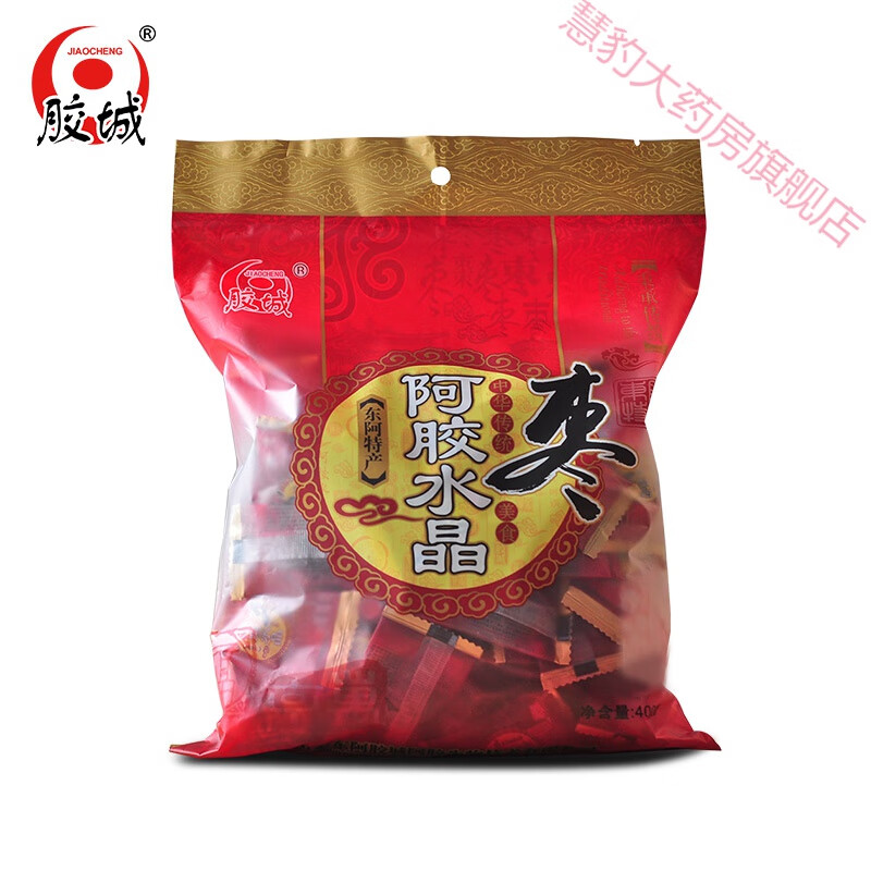 阿膠棗蜜山東阿膠紅棗水晶棗單獨小包裝無(wú)核即食袋裝400g