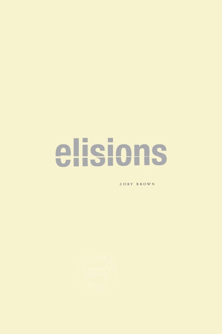 【2周达】【预售 按需印刷】elisions
