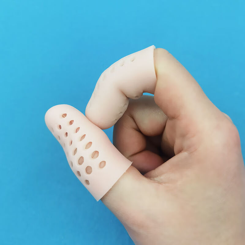 大拇指保护套硅胶指套受伤护指透气手指写字耐磨防痛防干裂保湿软化