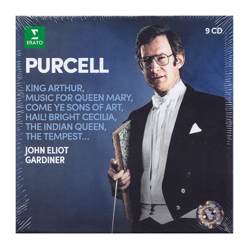 henry purcell 普赛尔 作品集 9cd 加德纳 96416231