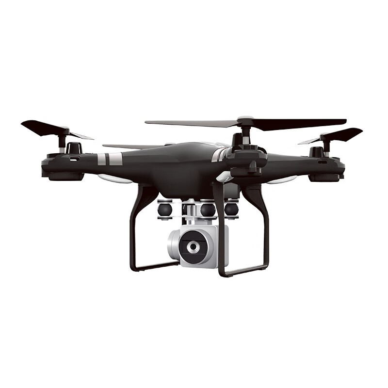航拍无人机手机APP控制无人机高清摄像时时数据回传观看无人机 黑色 入门级航拍机（单电套餐）