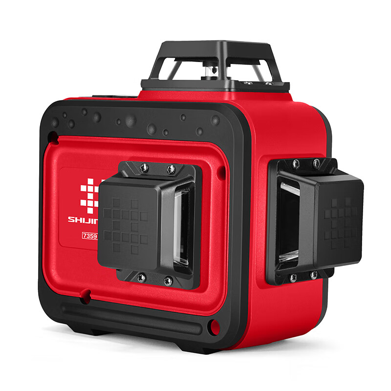 石井(shijing)水平仪12线7359贴墙仪红外线水平仪3d12线绿光强光贴墙