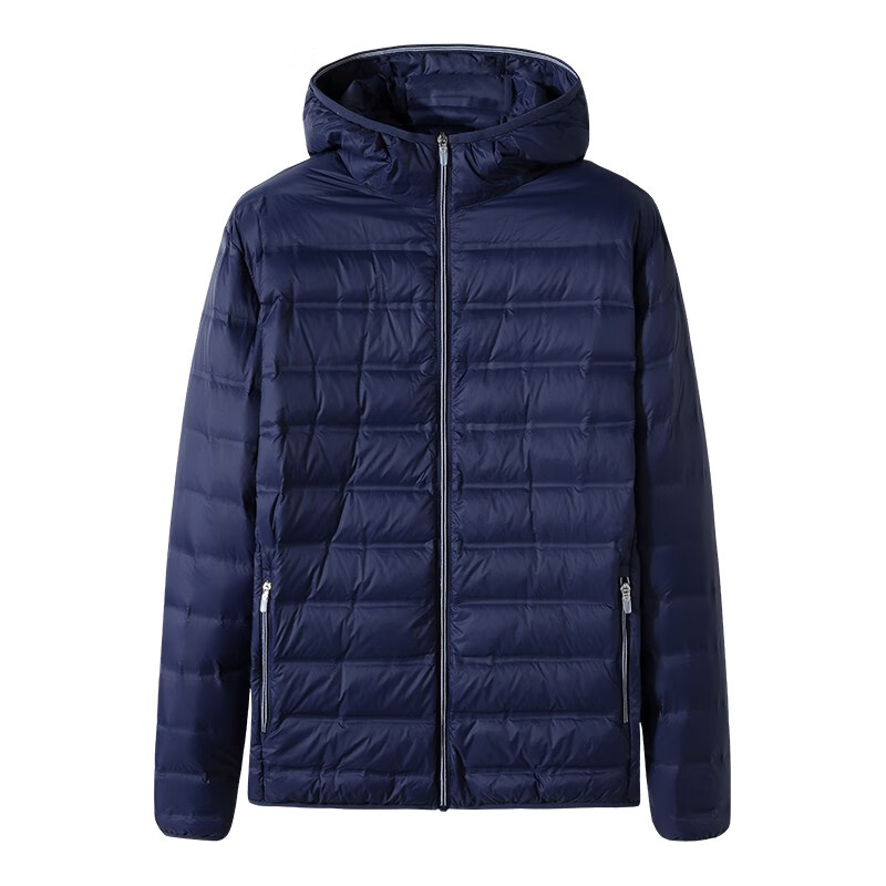 战枫特大码羽绒服男轻薄羽绒外套短款加肥加大胖子肥佬衣服300斤外套 黑色5501 L建议90-110斤