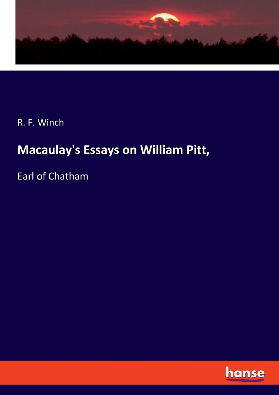 【预售 按需印刷】macaulay s essays on william pitt