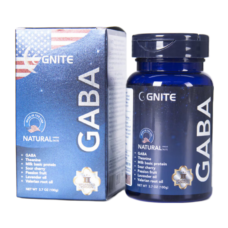 GNITE晚安二代金標(biāo)gaba睡眠軟糖氨基丁酸茶氨酸非褪黑素軟糖失眠焦慮 二代金標(biāo)睡眠糖60粒（買4瓶更劃算）
