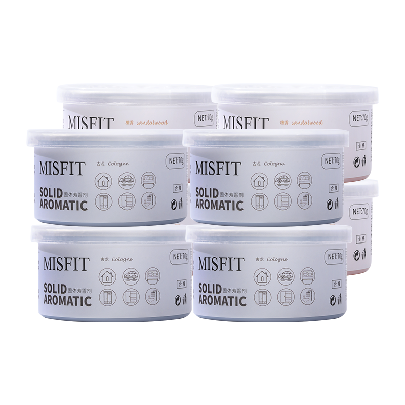 MISFIT固体芳香剂70g*8盒，舒适高效的环保清香体验
