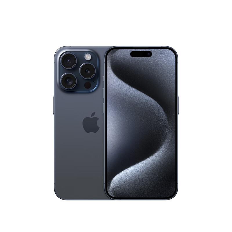 Apple iPhone 15 Pro (A3104) 128GB 蓝色钛金属 支持移动联通电信5G 双卡双待手机