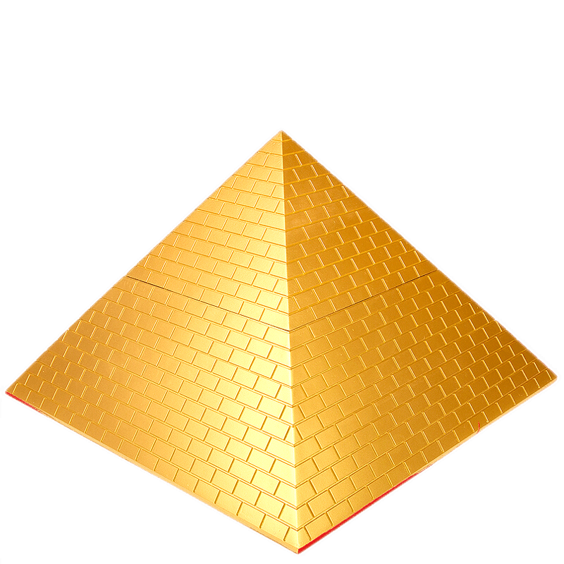 泰山吉运阁（TAISHANJIYUNGE）  金字塔摆件 能量塔发生器古埃及塔模型家居摆件工艺品 16cm古埃及-金字塔