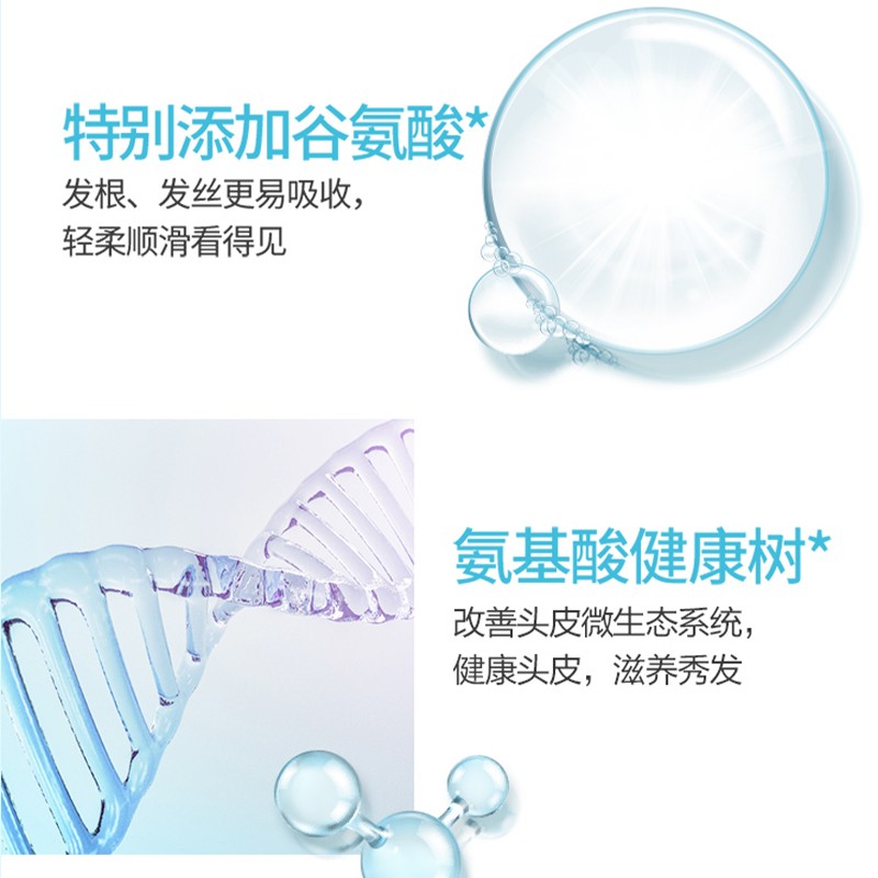 海瑟薇 HASERVEY氨基酸洗护2件套装洗发水头膏去屑止痒控油蓬松持久留香柔顺护发 500ml祛屑舒爽洗发水+沐浴慕斯