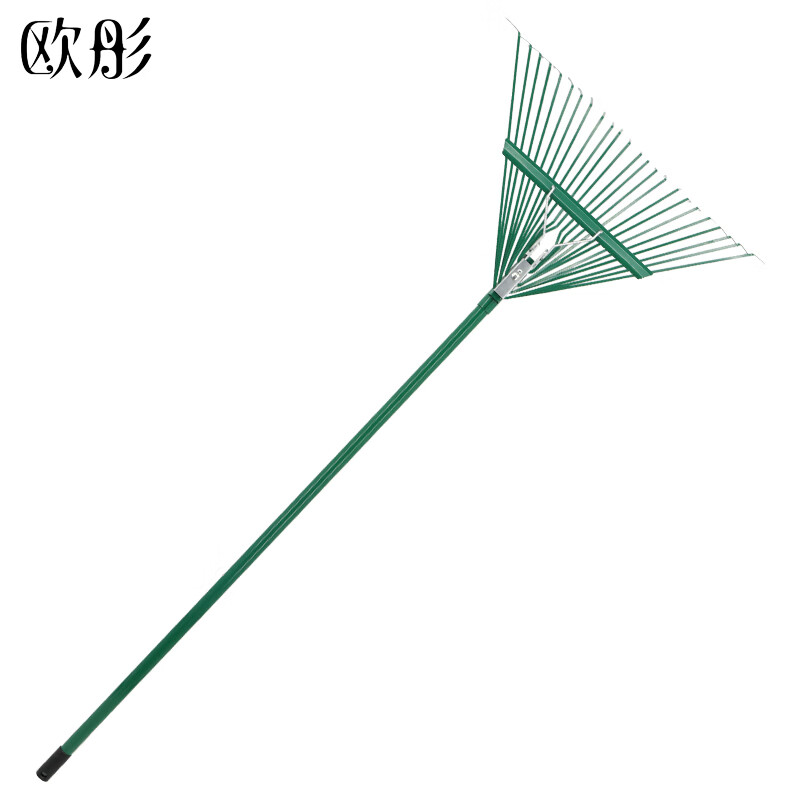 欧彤(outong)to-0299 农用松土耙子扫树叶 园林园艺钢耙子 24齿钉耙