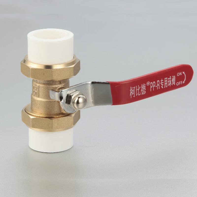 樱笋年光ppr球阀 a型黄铜双活接阀门 dn20本色150g
