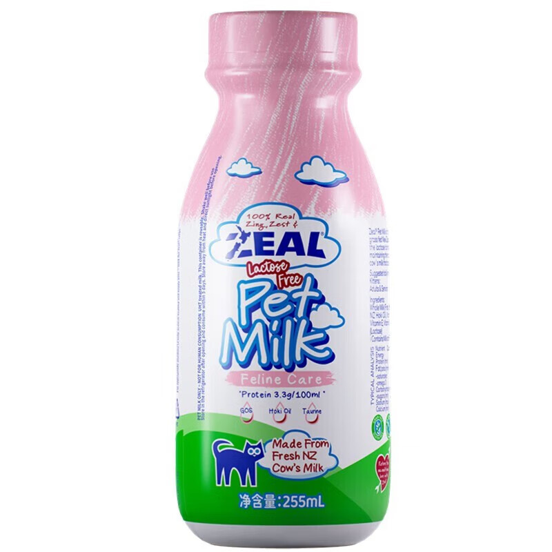 zeal宠物牛奶和舒化奶图片