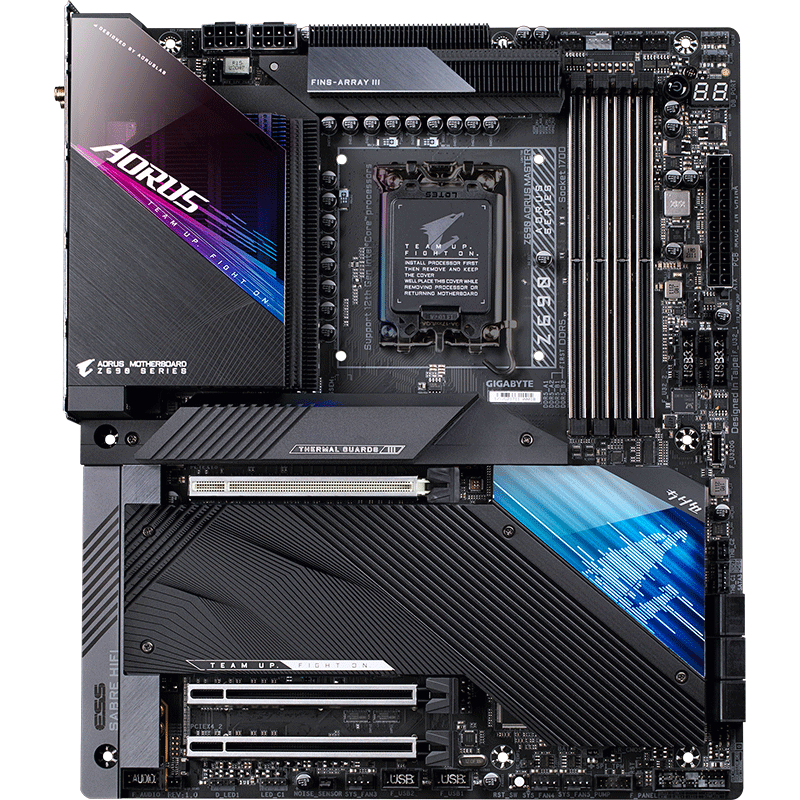 技嘉 超级雕 Z690 AORUS MASTER 主板 支持 内存DDR5 /CPU 12900K/12700K（Intel Z690/LGA 1700）