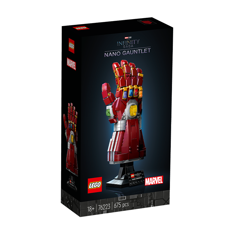 概率券：LEGO 乐高 漫威超级英雄系列 76223 纳米手套399元 包邮（双重优惠）(补贴后394.21元)