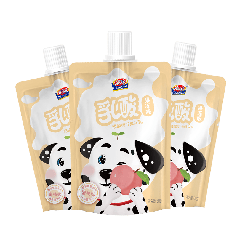 亲亲（Qinqin）蒟蒻吸吸果汁冻60g 儿童休闲食品  零食  果冻 草莓味60g*1支